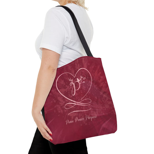 Peace 2 Tote Bag (AOP)