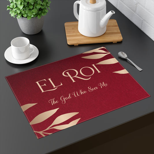 El Roi - (Ruby) Placemat, 1pc