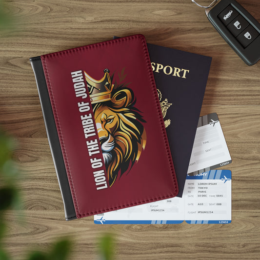 Lion of the Tribe of Judah Passport Cover