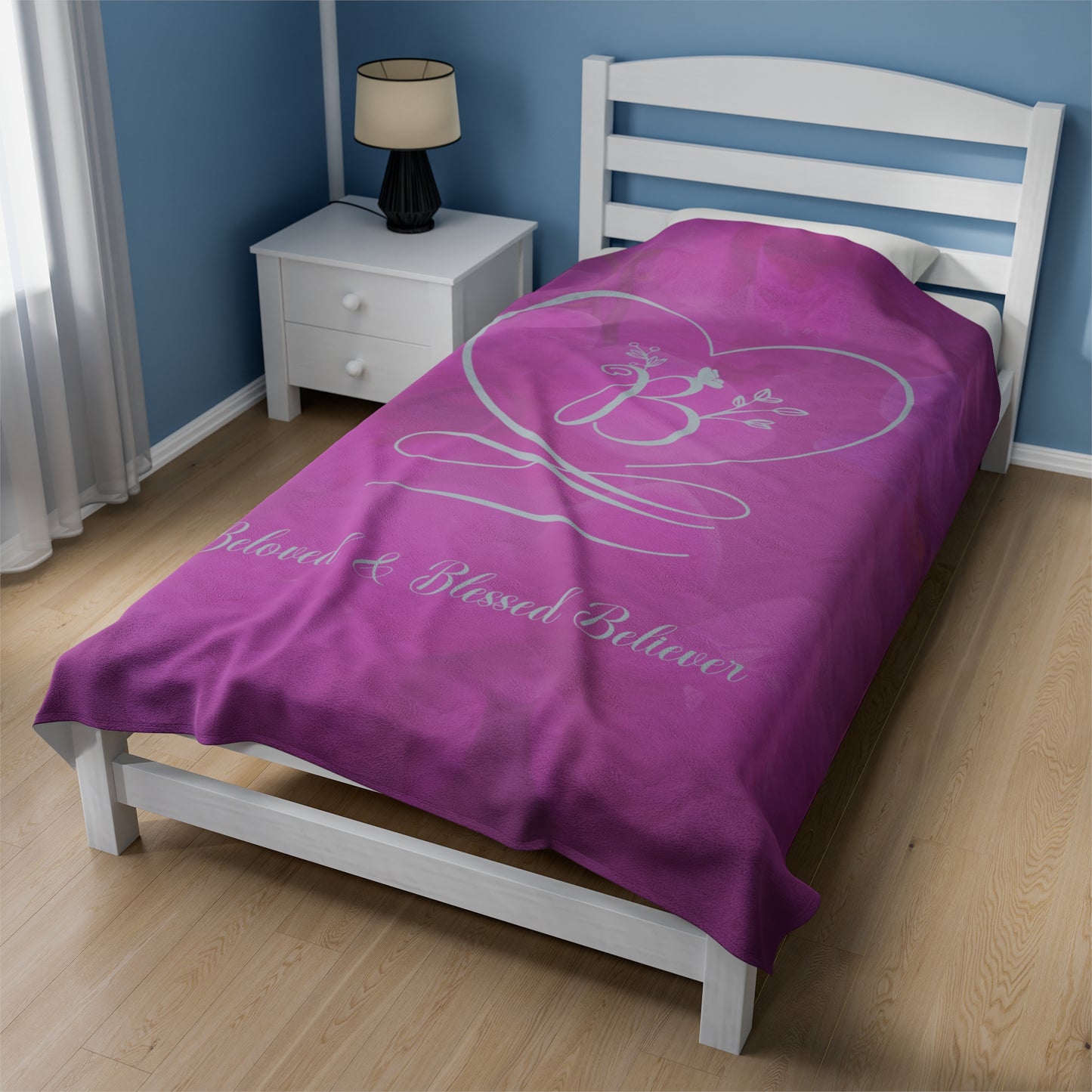 Beloved Velveteen Plush Blanket