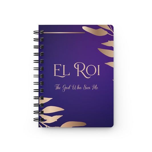 El Roi (Amethyst) Spiral Bound Journal