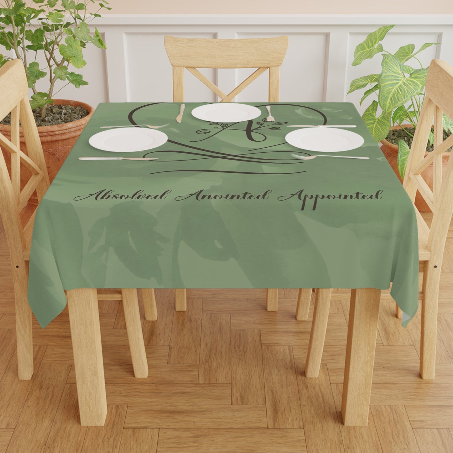 Anointed Tablecloth