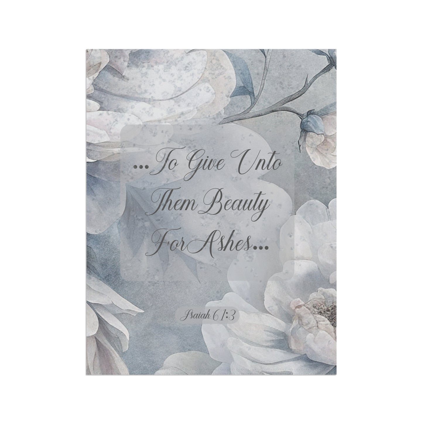 Beauty for Ashes Garden & House Banner