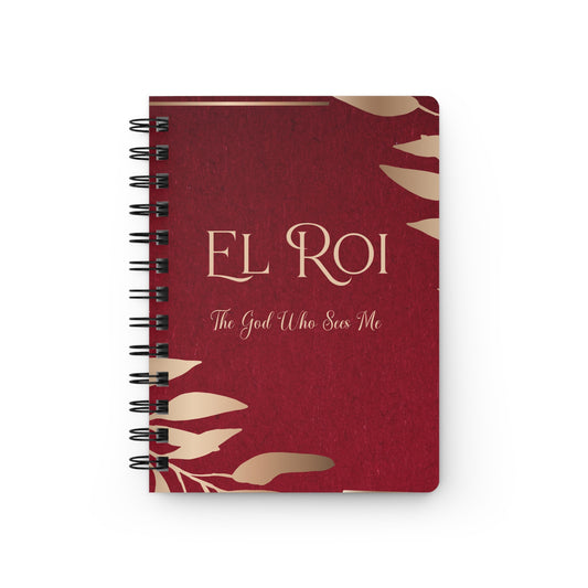 El Roi (Ruby) Spiral Bound Journal