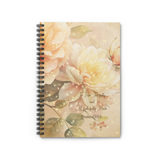 Fearfully Made Spiral Notebook  - Ruled Line