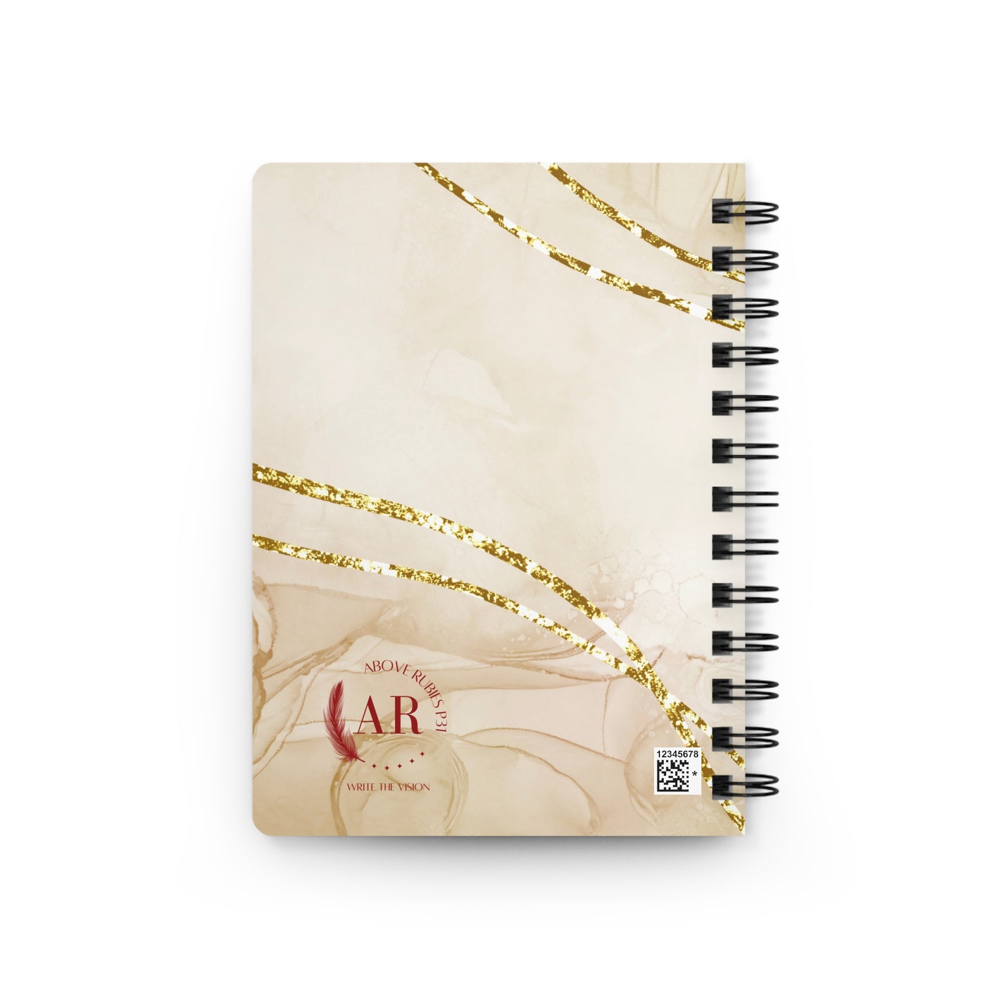 A Praying Woman Spiral Bound Journal