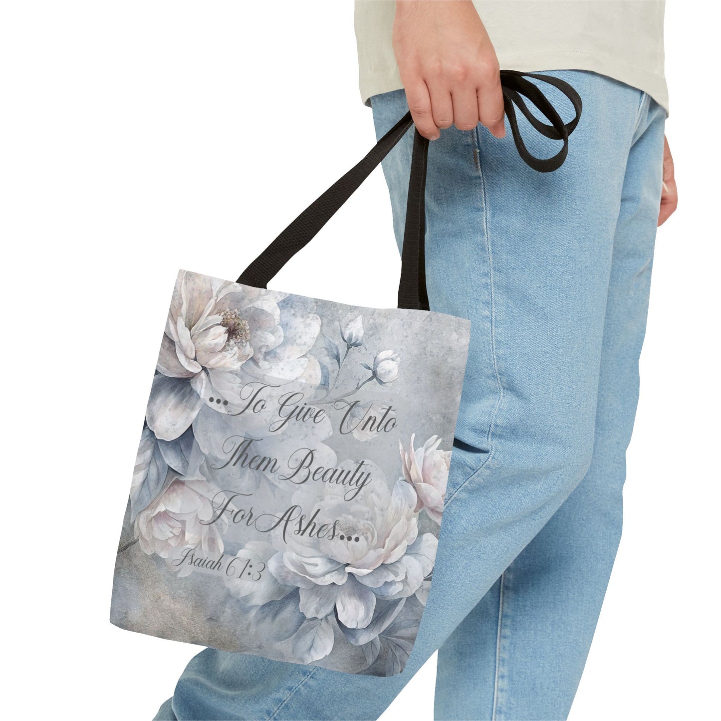 Beauty for Ashes Tote Bag (AOP)