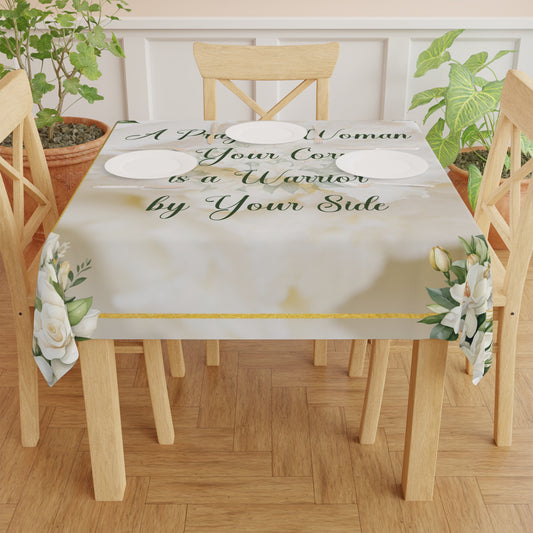 A Praying Woman Tablecloth