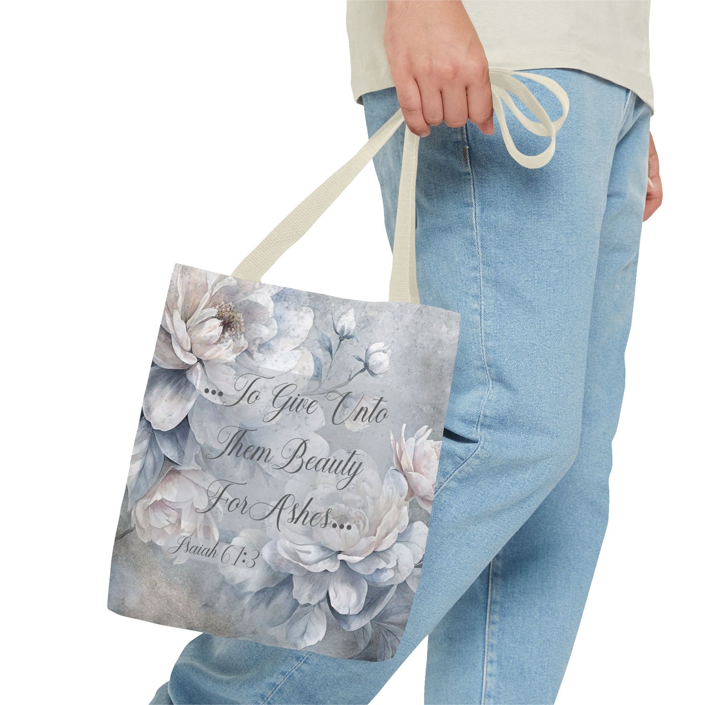 Beauty for Ashes Tote Bag (AOP)