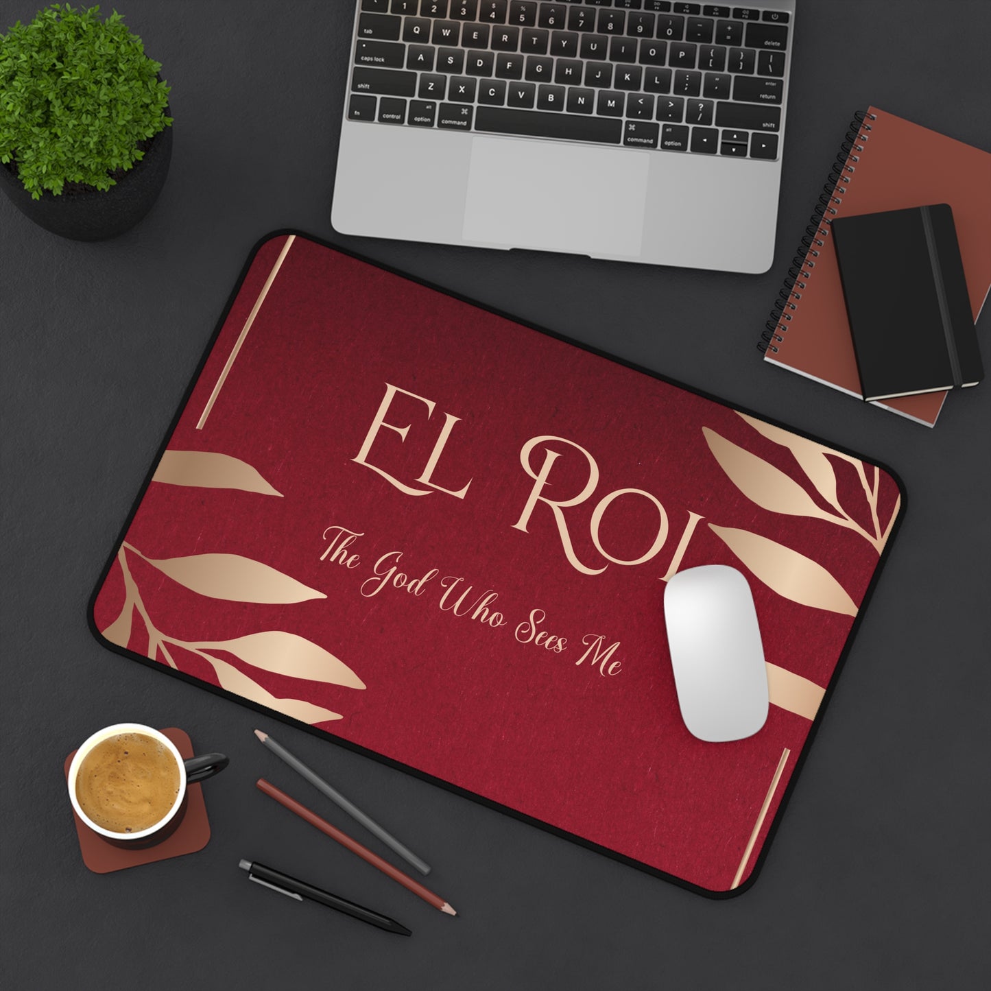 El Roi - (Ruby) Desk Mat