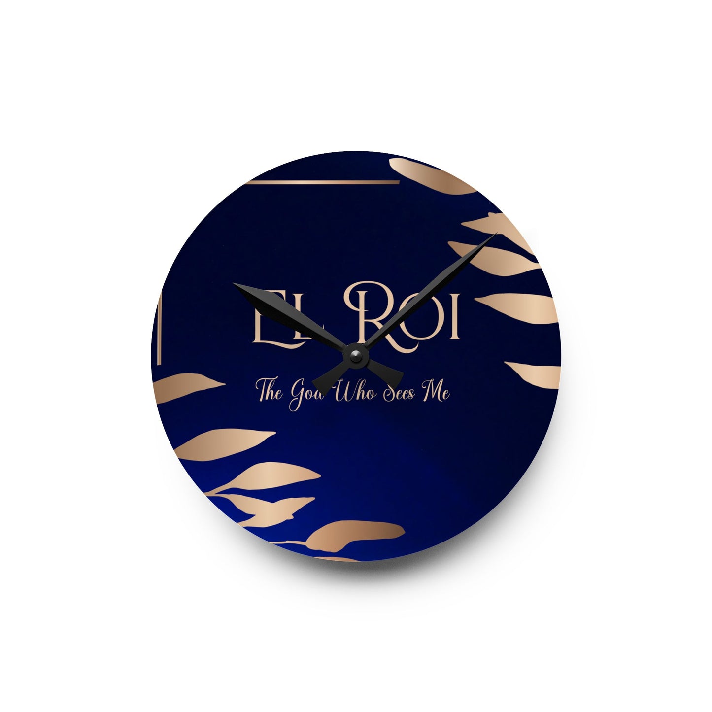 El Roi (Sapphire) Acrylic Wall Clock -