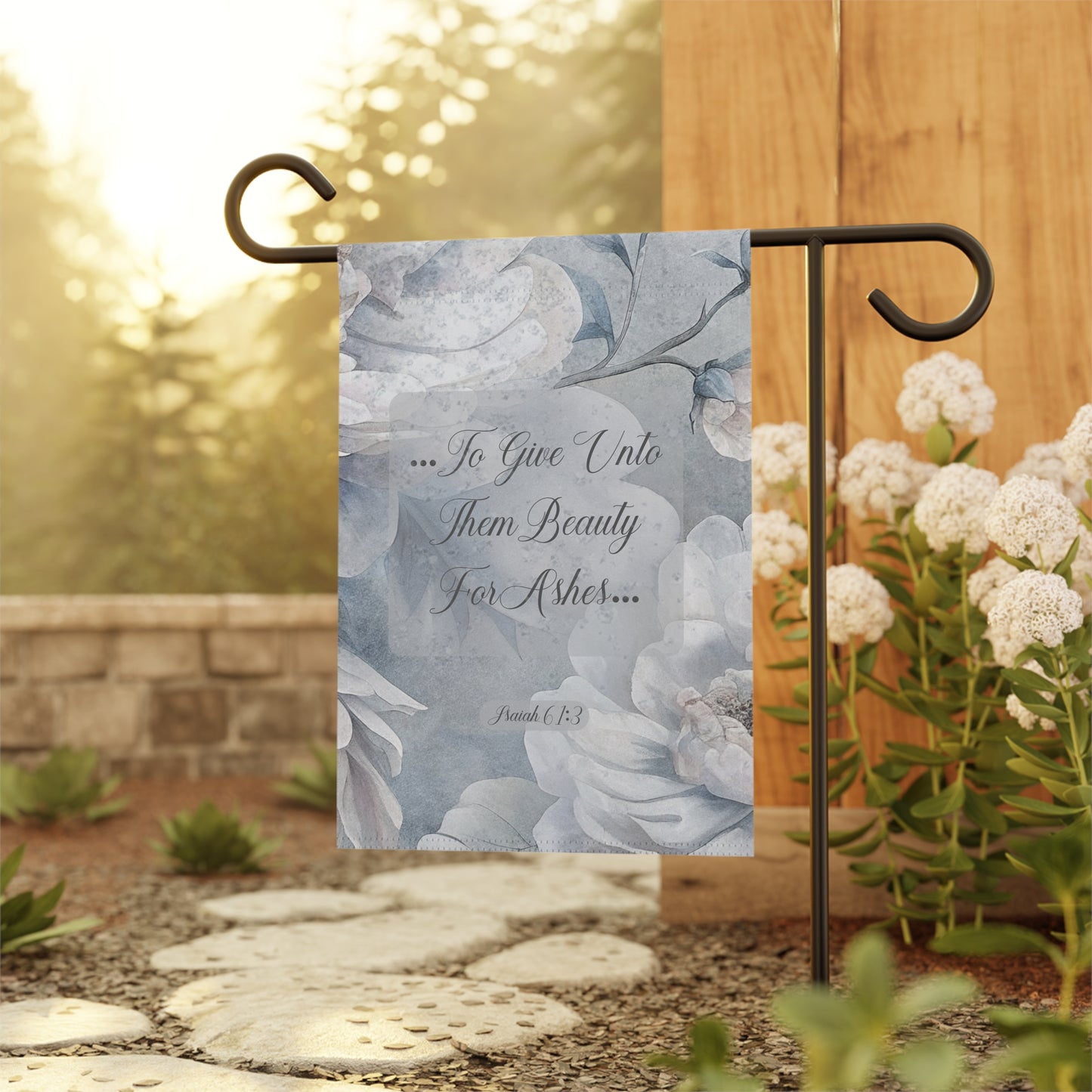 Beauty for Ashes Garden & House Banner