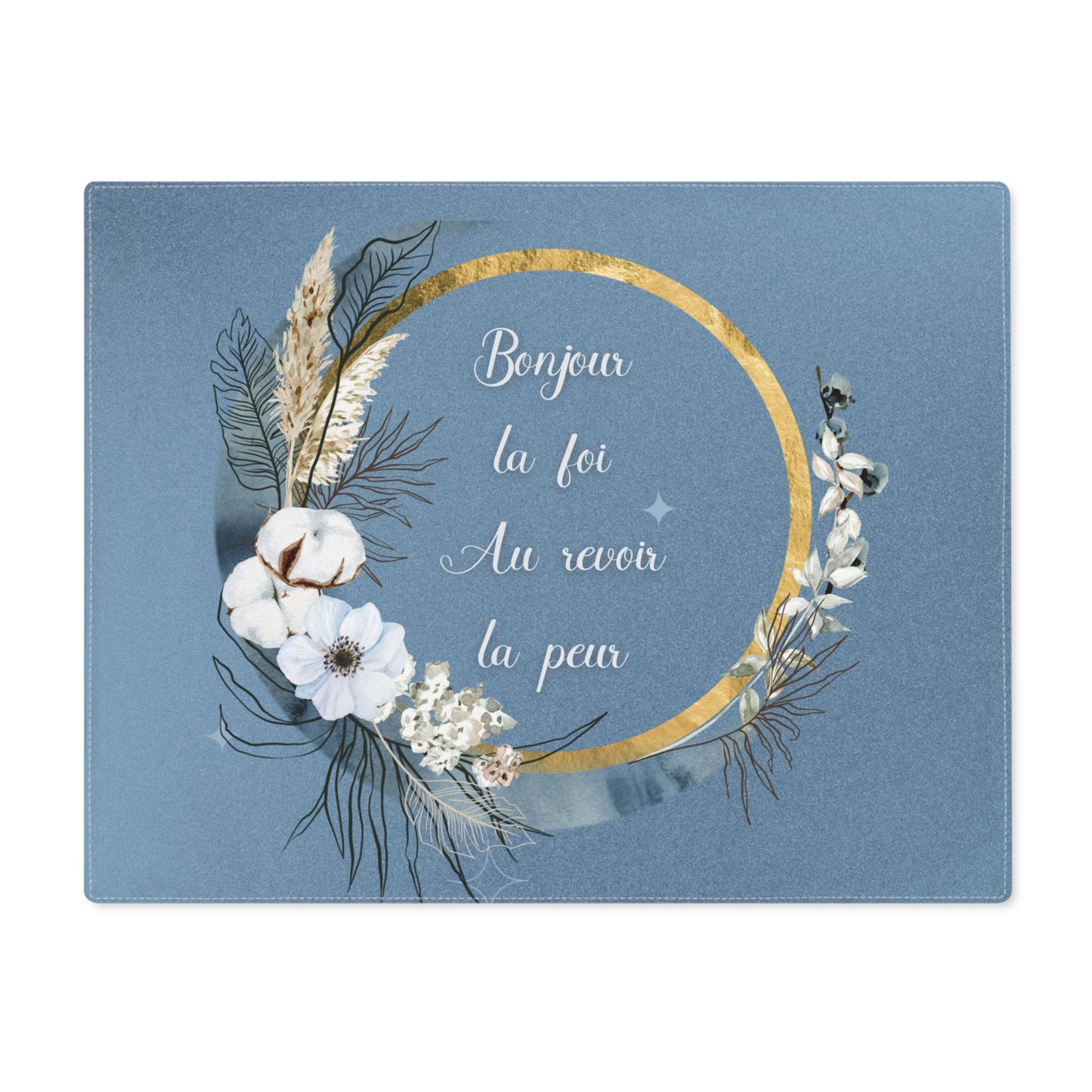 Bonjou la foi Placemat, 1pc