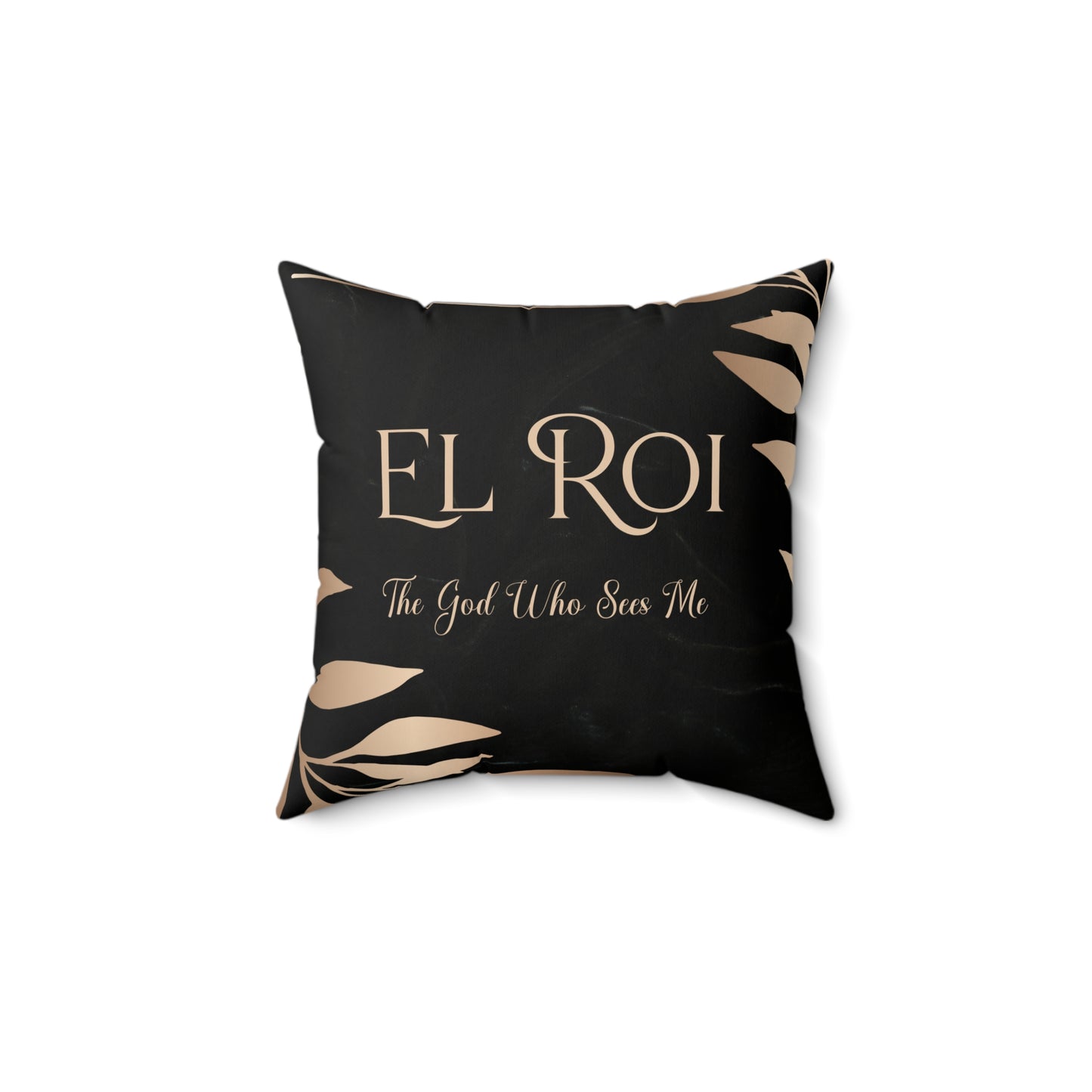 El Roi - (Onyx) Polyester Square Pillow