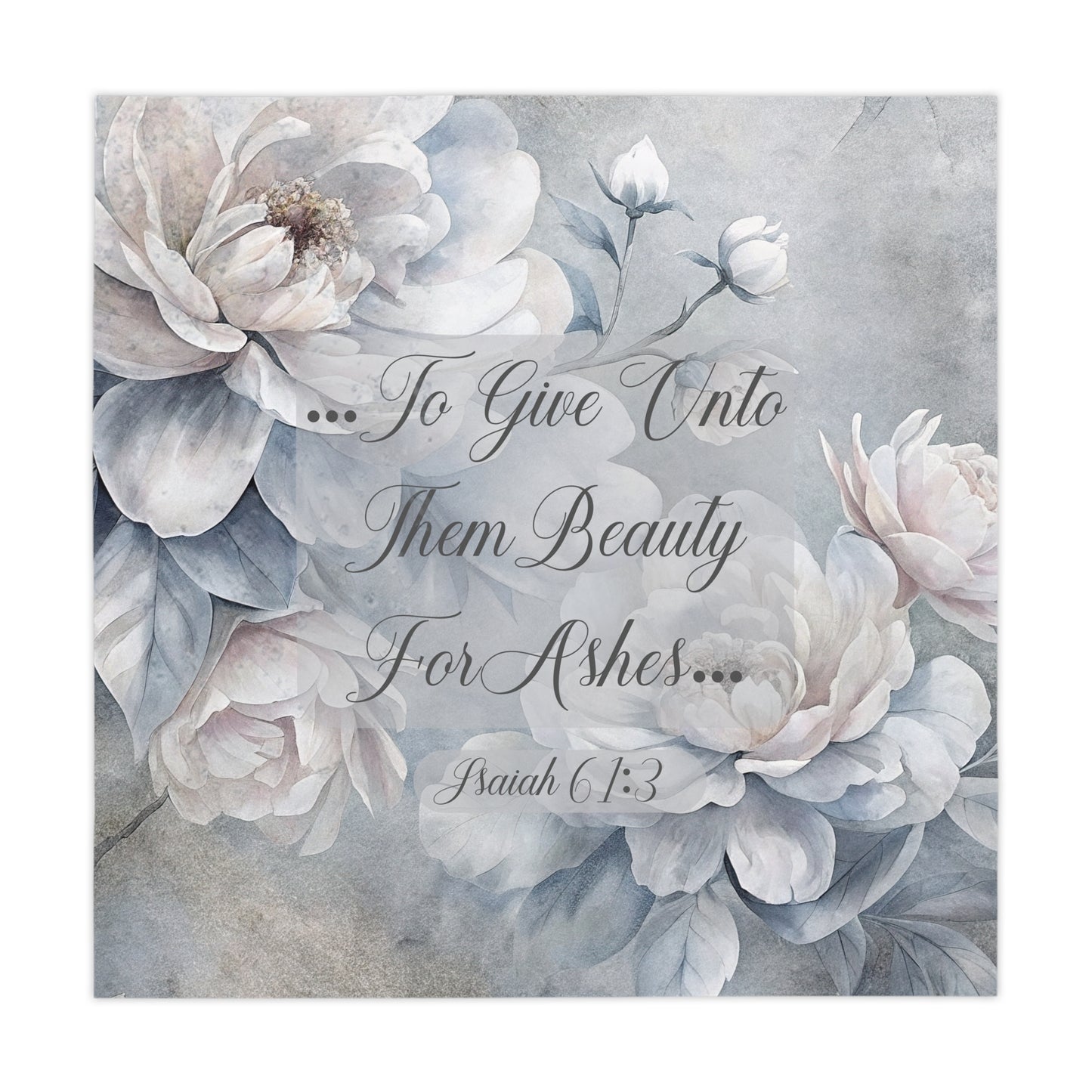 Beauty for Ashes Tablecloth