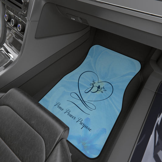 Peace Car Mats (2x Front)