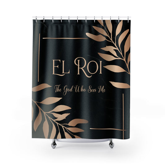 El Roi - (Onyx) Shower Curtains