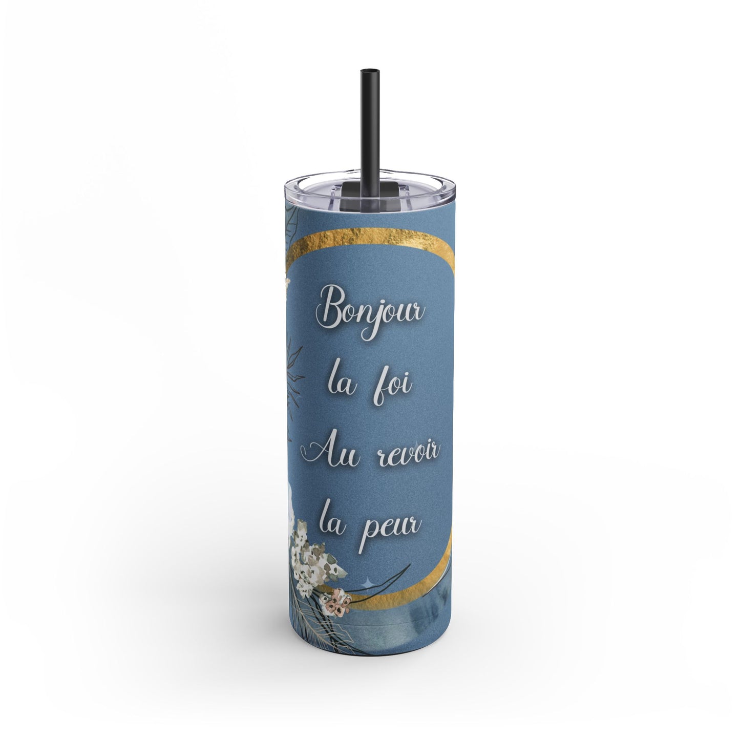 Bonjour la foi Maars Maker Skinny Matte Tumbler, 20oz