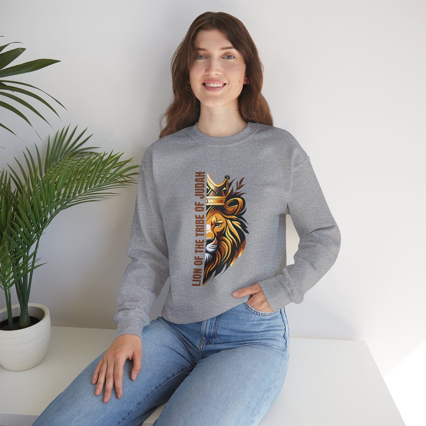 Tribe of Judah 2 Unisex Heavy Blend™ Crewneck Sweatshirt