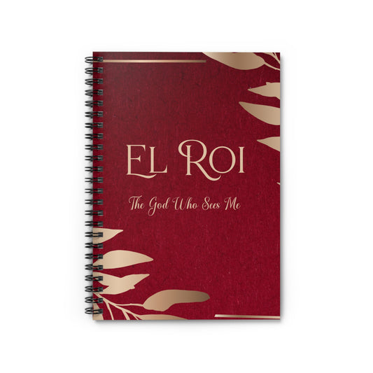 El Roi (Ruby) Spiral Notebook - Ruled Line