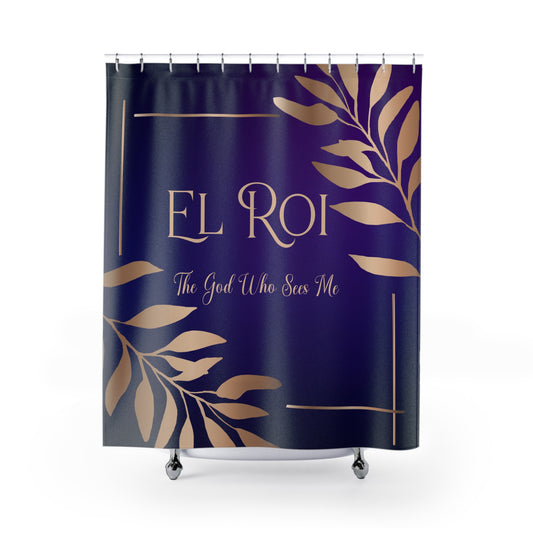 El Roi - (Amethyst) Shower Curtains