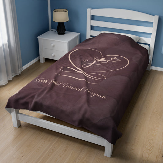 Favored Velveteen Plush Blanket