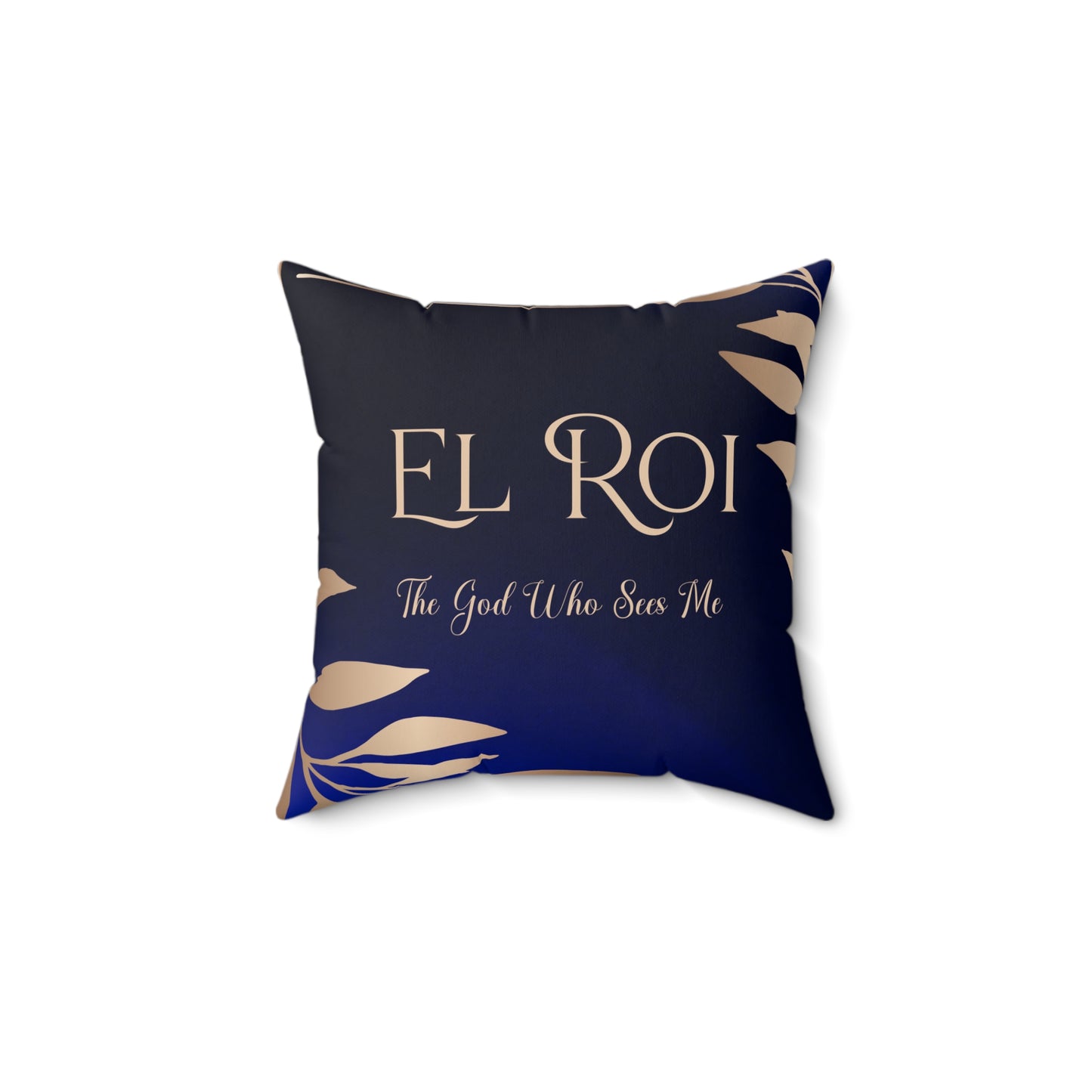 El Roi - (Sapphire) Spun Polyester Square Pillow