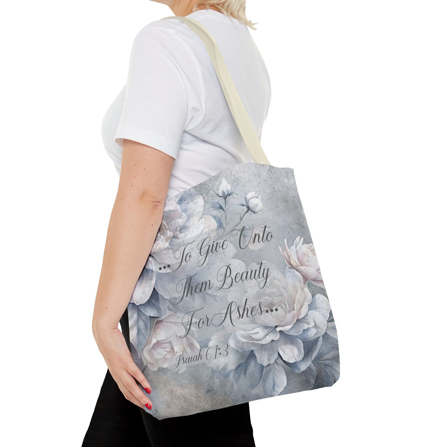 Beauty for Ashes Tote Bag (AOP)