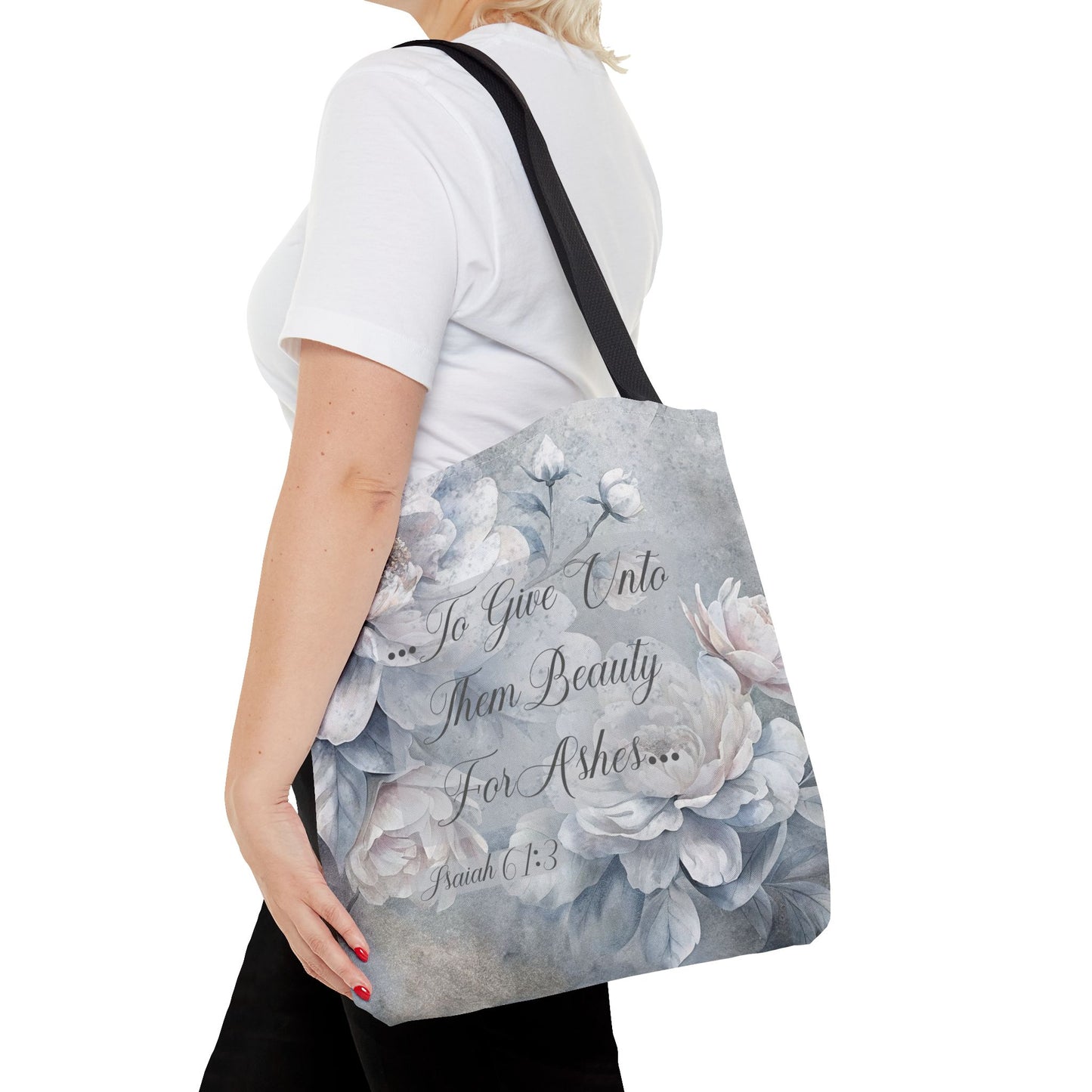 Beauty for Ashes Tote Bag (AOP)