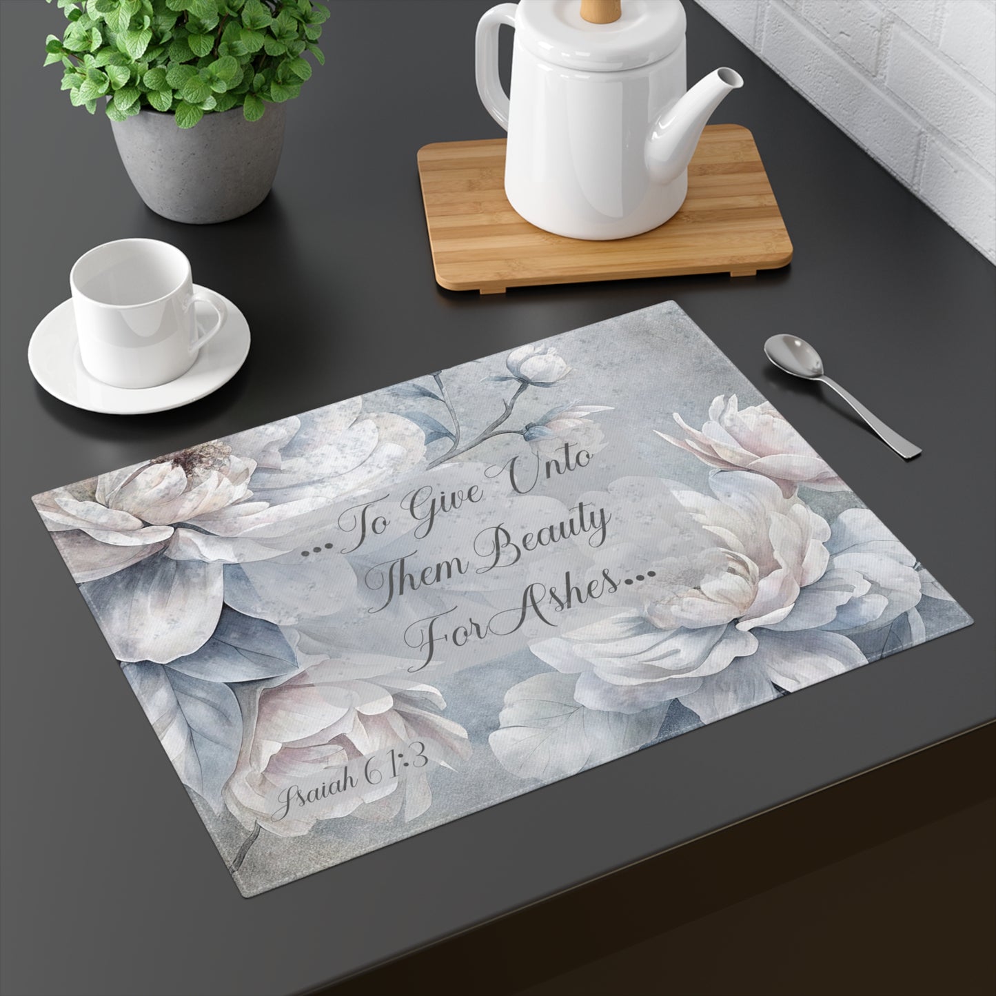 Beauty for Ashes Placemat, 1pc