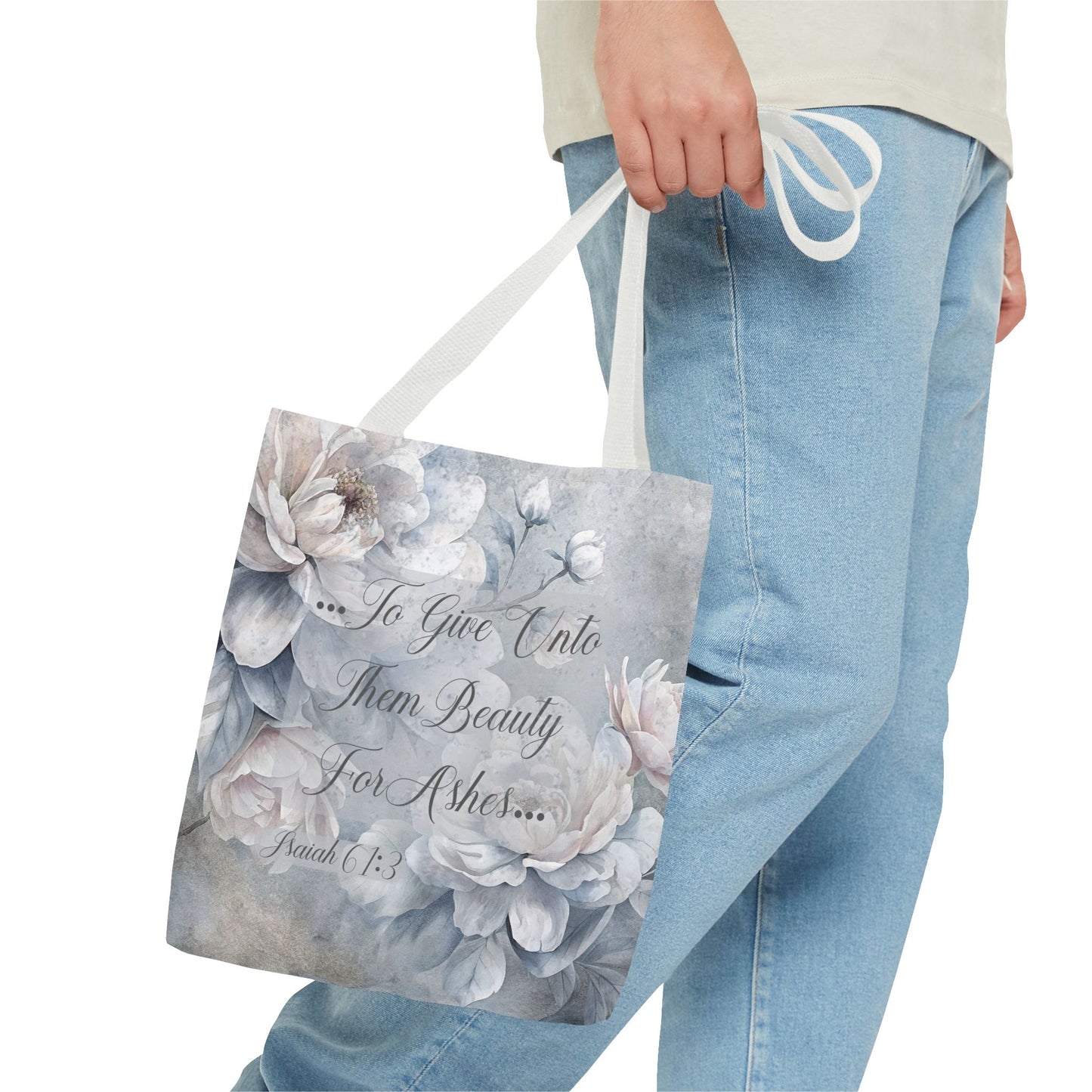 Beauty for Ashes Tote Bag (AOP)