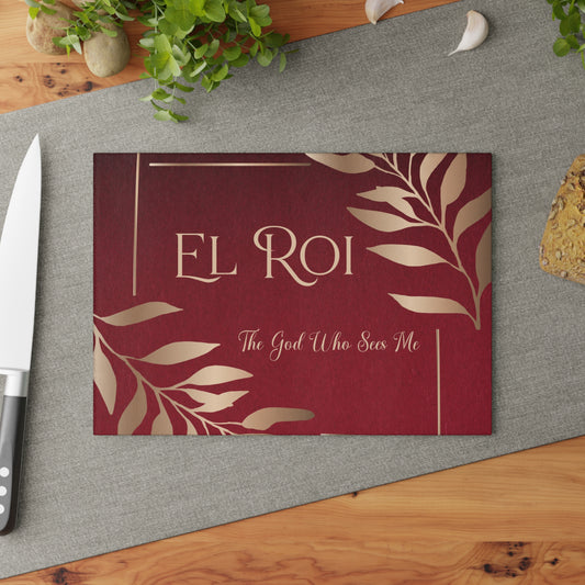 El Roi - (Ruby) Glass Cutting Board