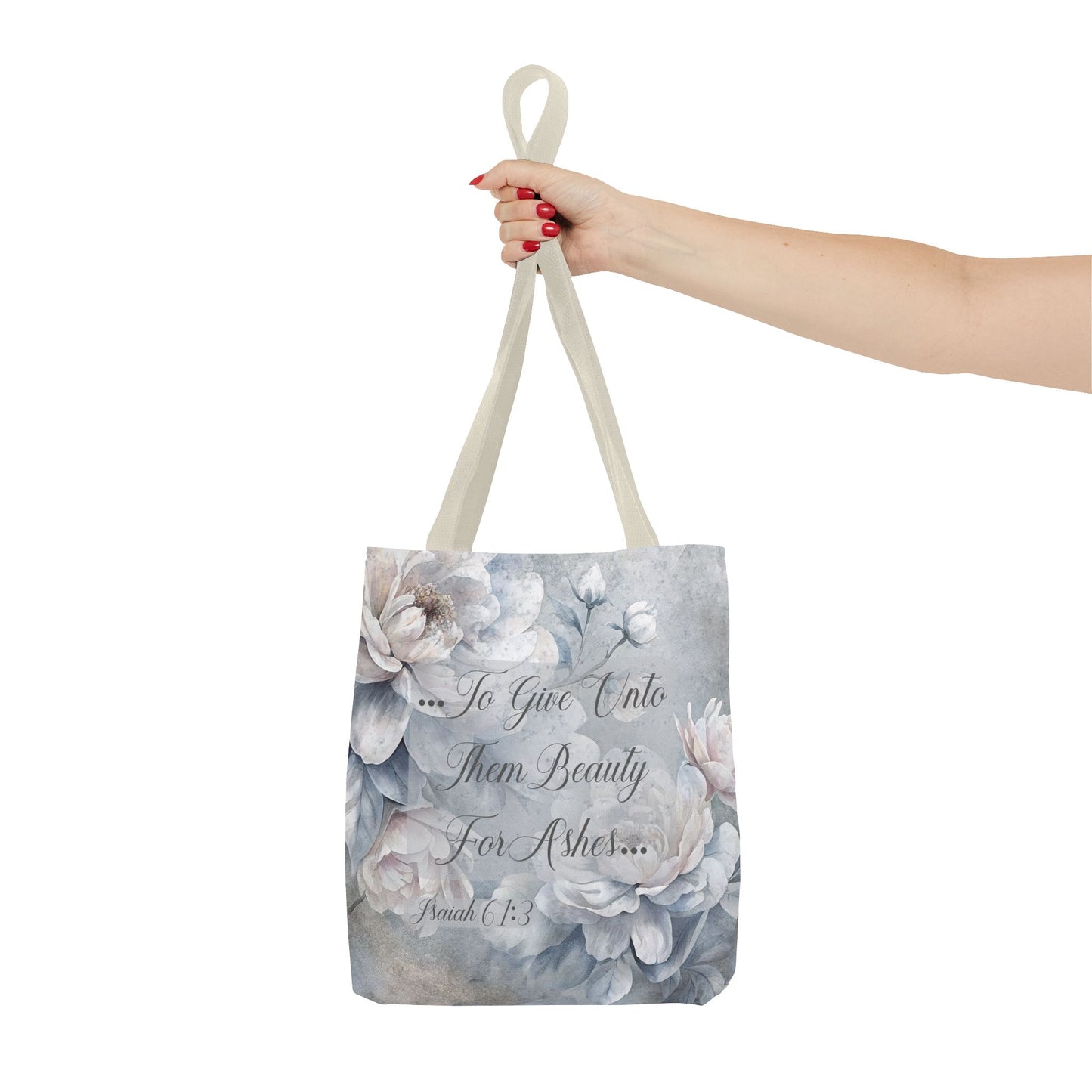 Beauty for Ashes Tote Bag (AOP)