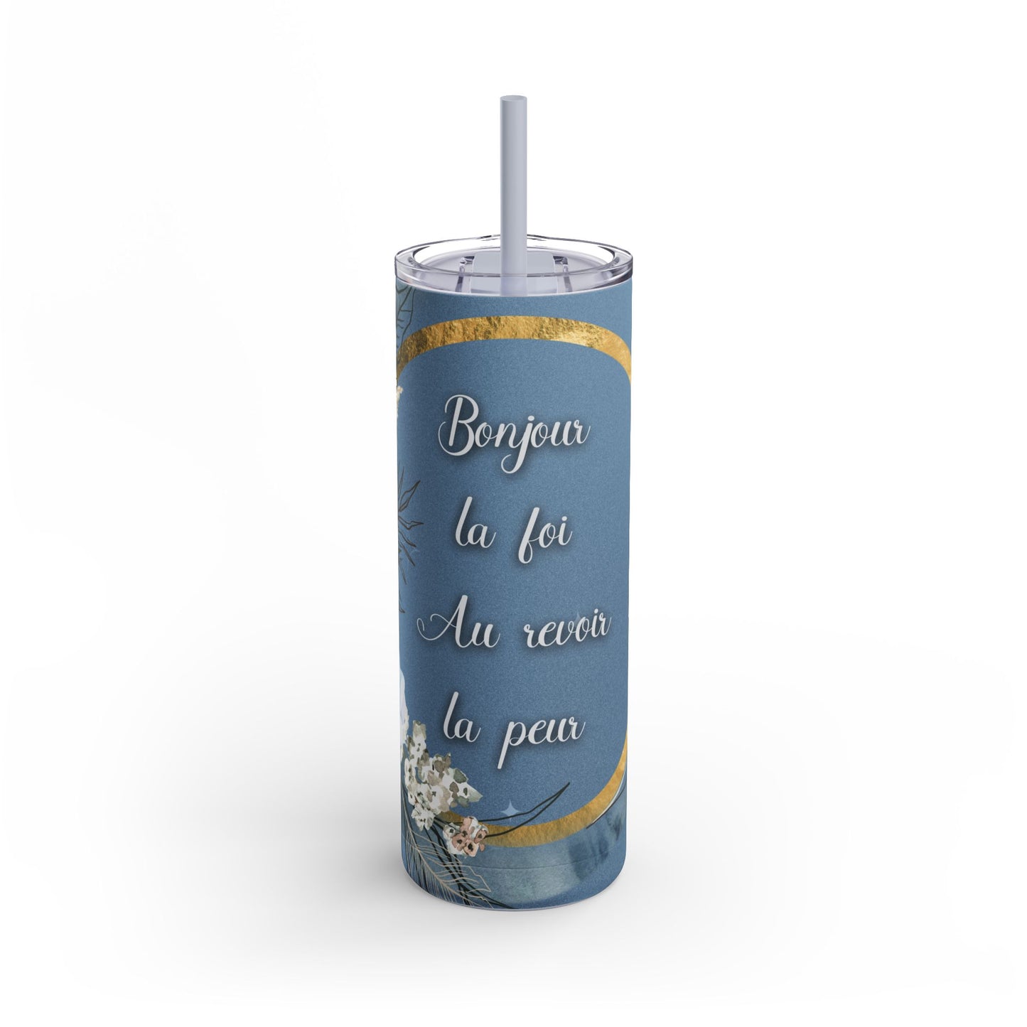 Bonjour la foi Maars Maker Skinny Matte Tumbler, 20oz