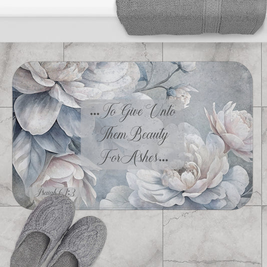 Beauty for Ashes Bath Mat