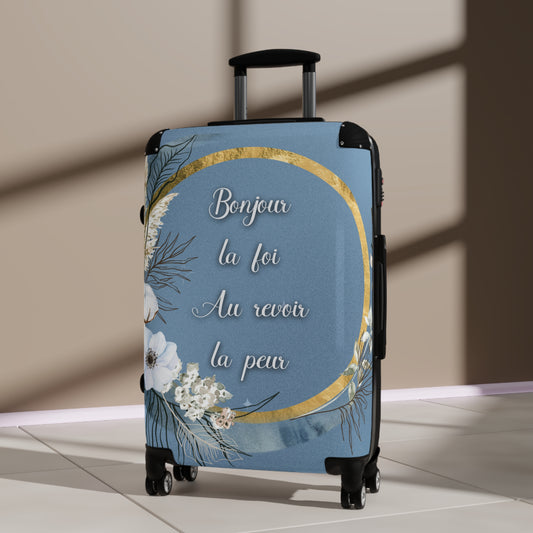 Bonjour la foi Suitcase