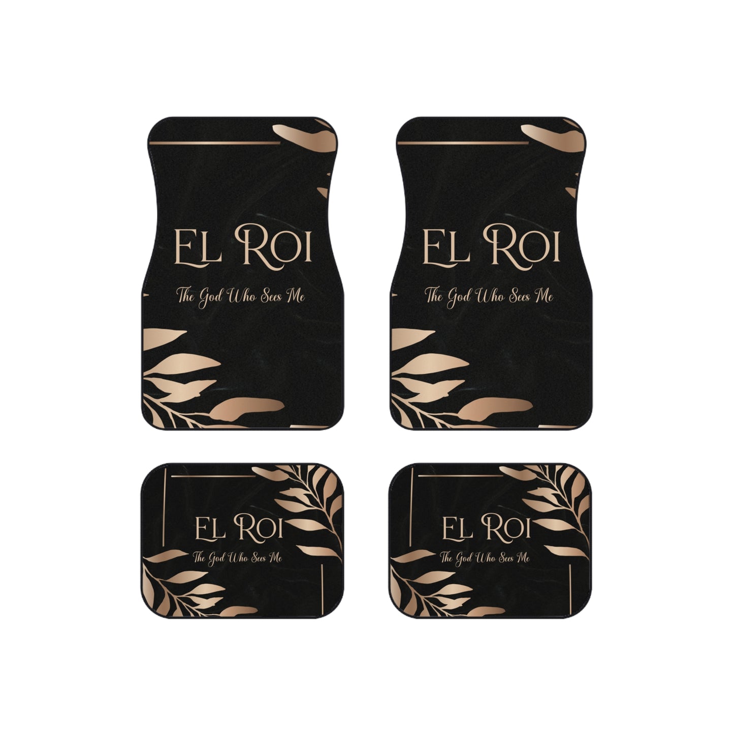 El Roi (Onyx) Car Mats (Set of 4)