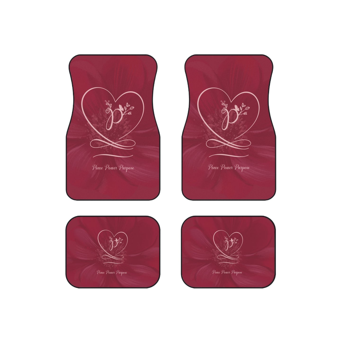 Peace 2 Car Mats (Set of 4)