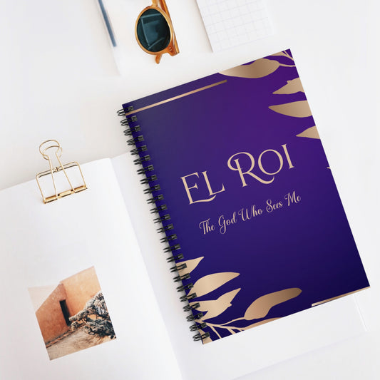 El Roi (Amethyst) Spiral Notebook - Ruled Line