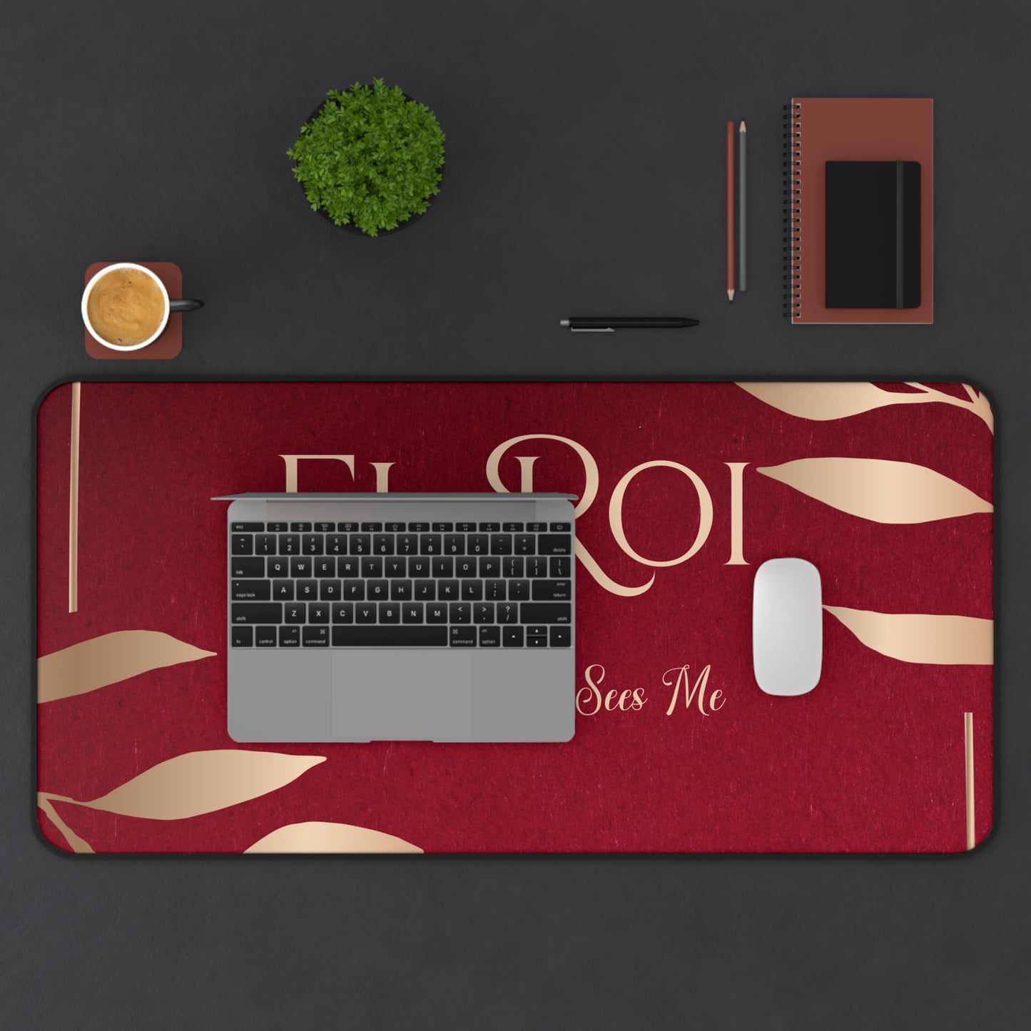 El Roi - (Ruby) Desk Mat