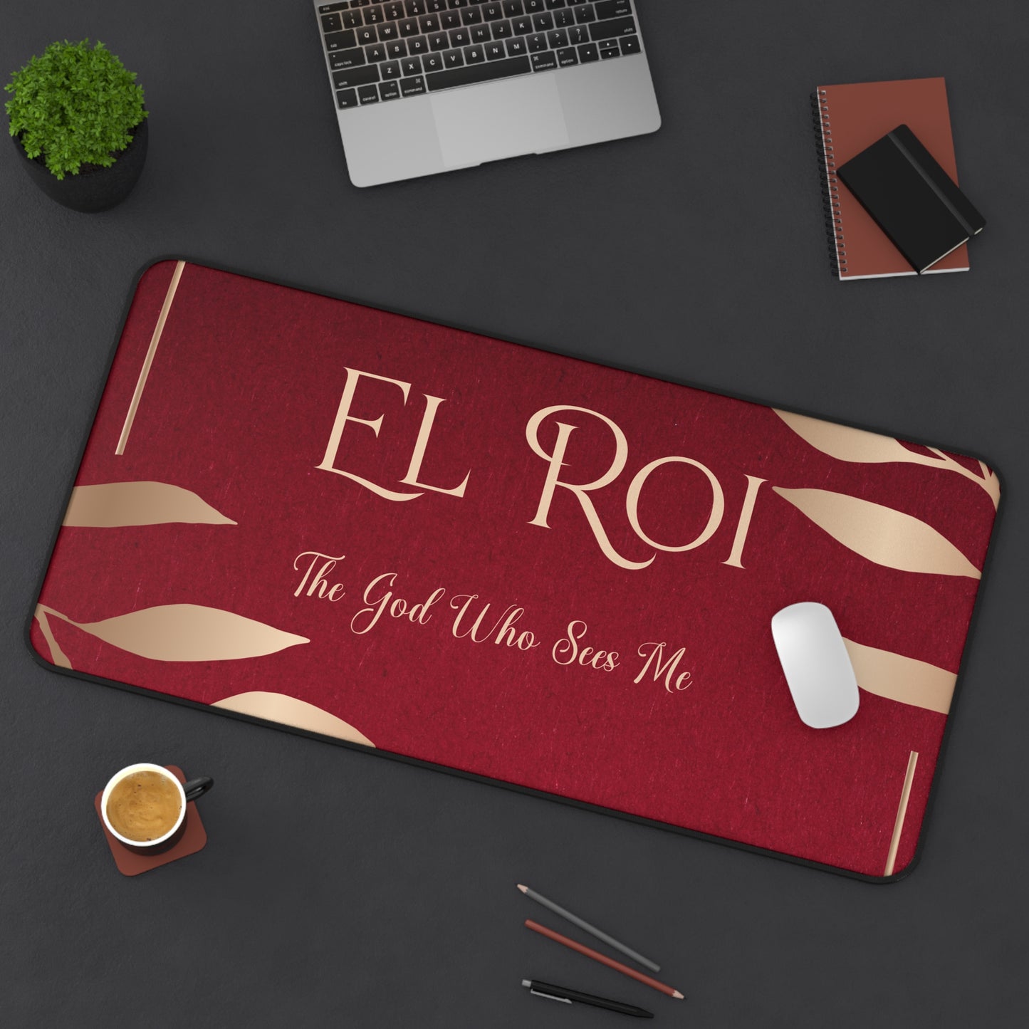 El Roi - (Ruby) Desk Mat